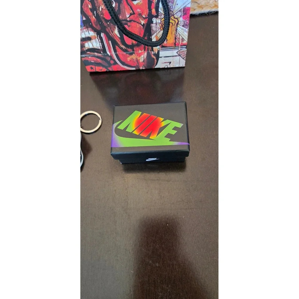Nike Air Jordan 1 Sneaker Keychains set. 2 Sneakers